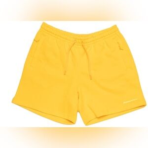 Adidas x Pharrell Humanrace Small Logo basic Shorts Yellow collab viral